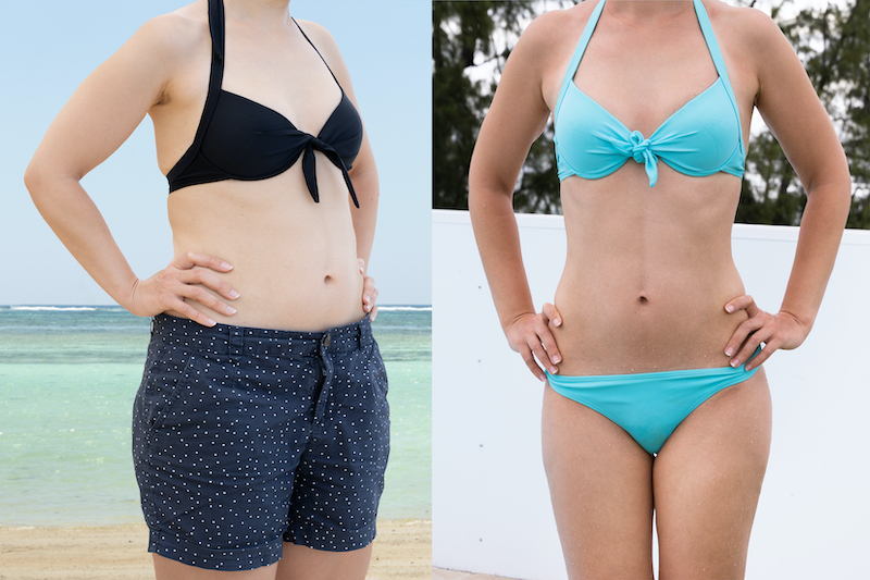weight-loss before and after